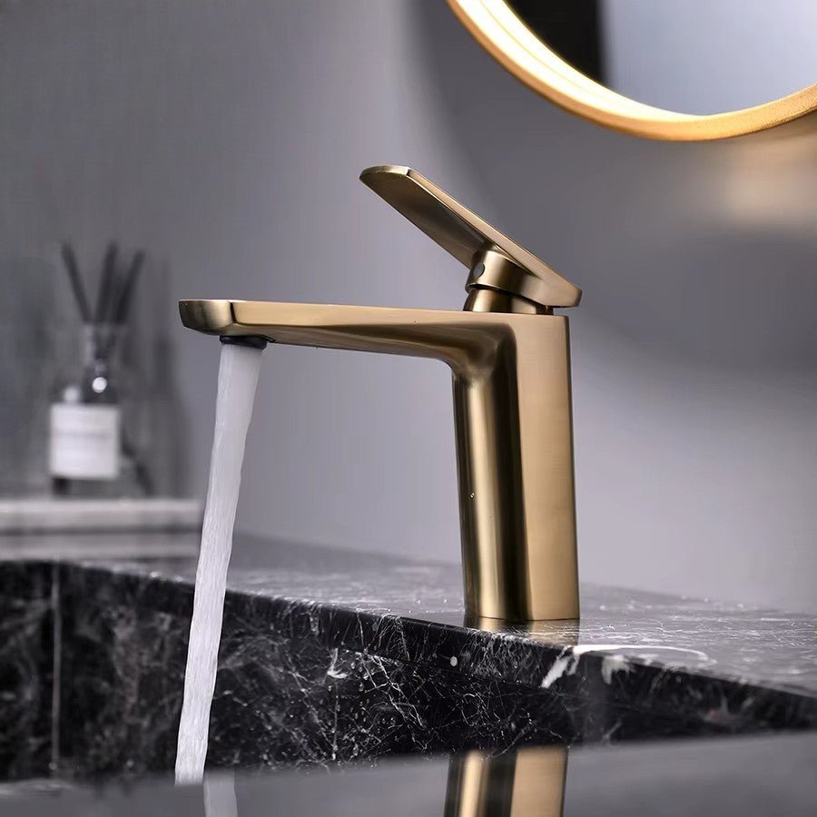 Robinet de salle de bain premium en laiton – mitigeur moderne et durable - Fluens