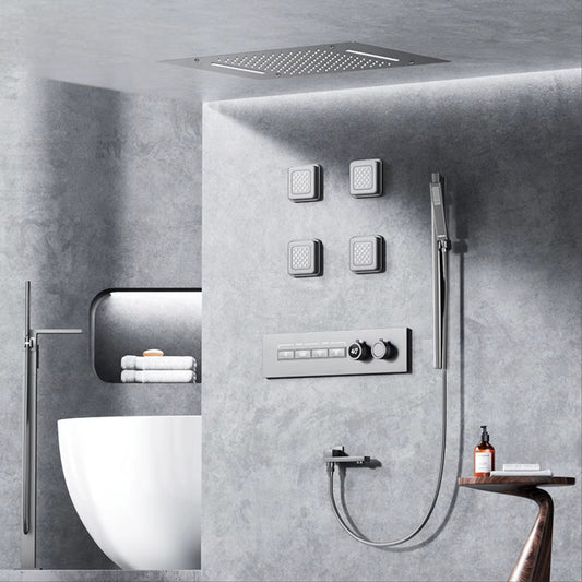 Colonne de Douche Encastrable Luxe – Hydromassante 4 Fonctions - Fluens